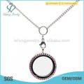 Fashion sunisex gift stainless steel woven necklace with chains,white gold locket necklaces